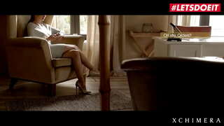 XCHIMERA - Лорен Крист - Сексуальний чеський підліток пробує жорсткий секс з досвідченим зрілим чоловіком