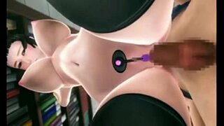 Aoi Ten Unha Ecchi Emprego Nunha Libraría