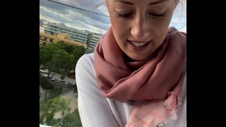 Дрочит кадәр оргазма кунакханәдә бу Майорке галереясендә!